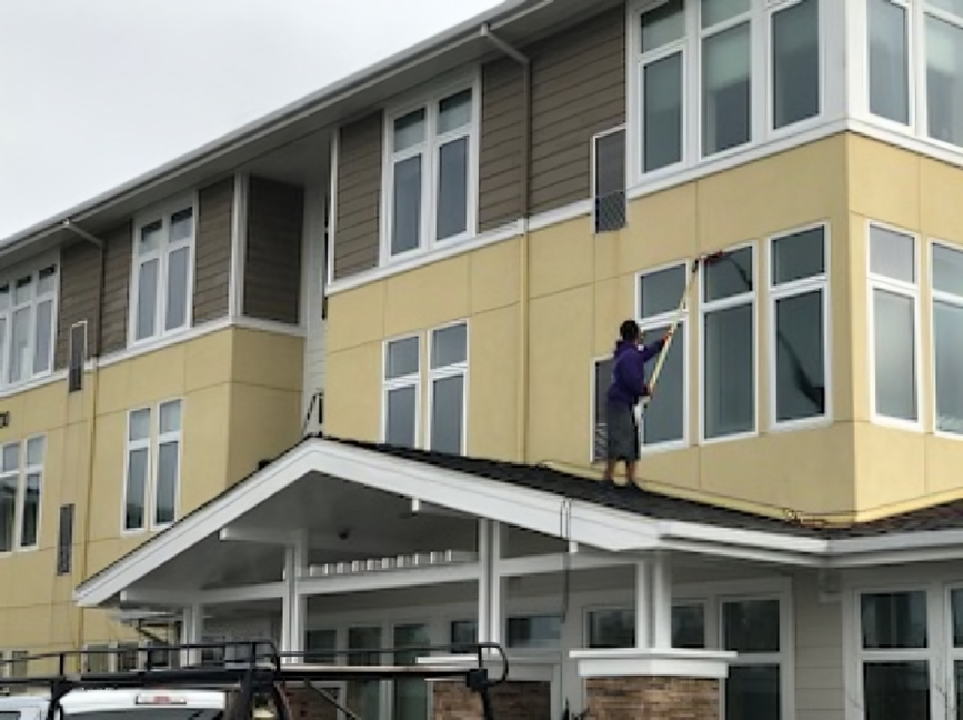 Construction Cleanup and window cleaning services