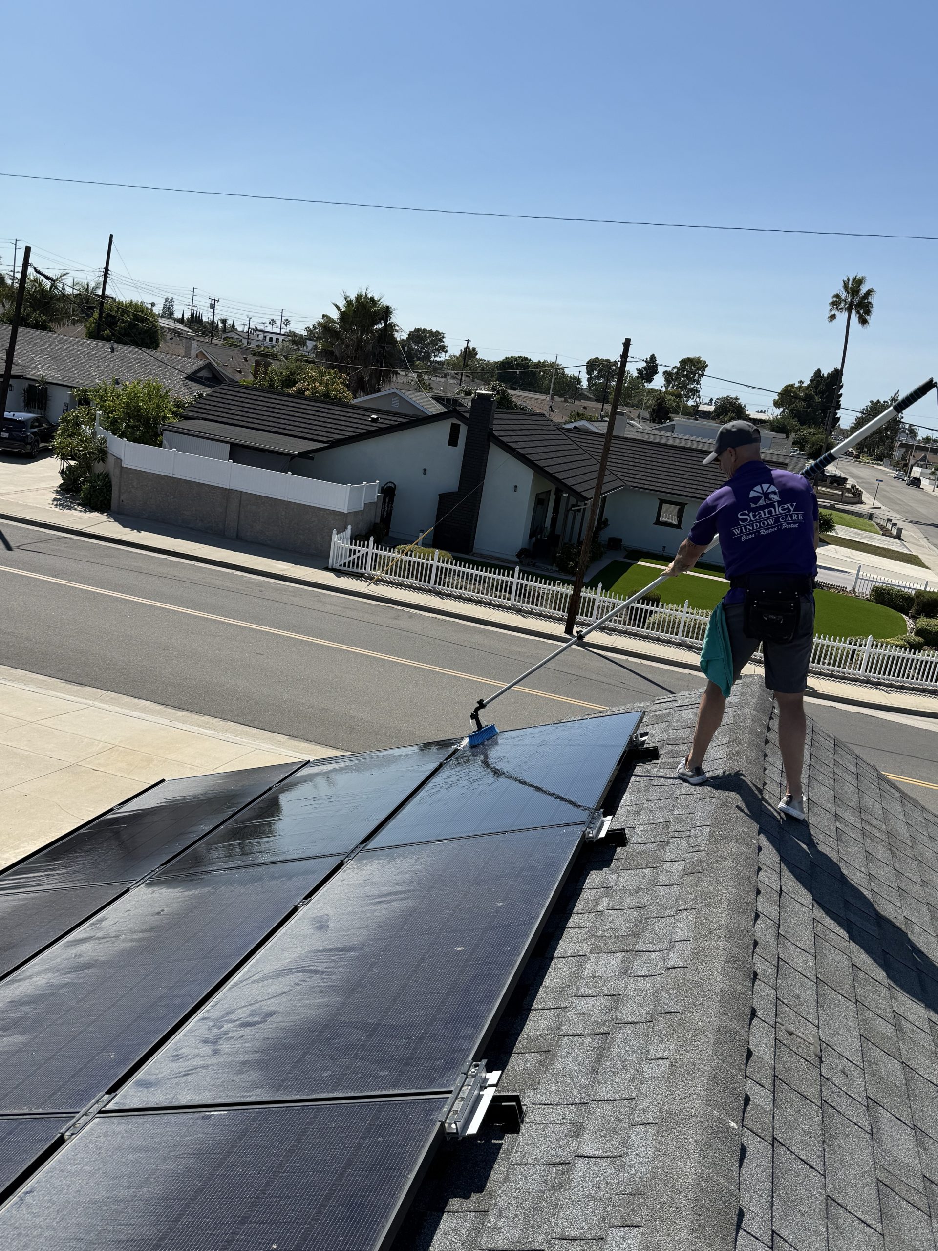 orange county solar panel cleaning