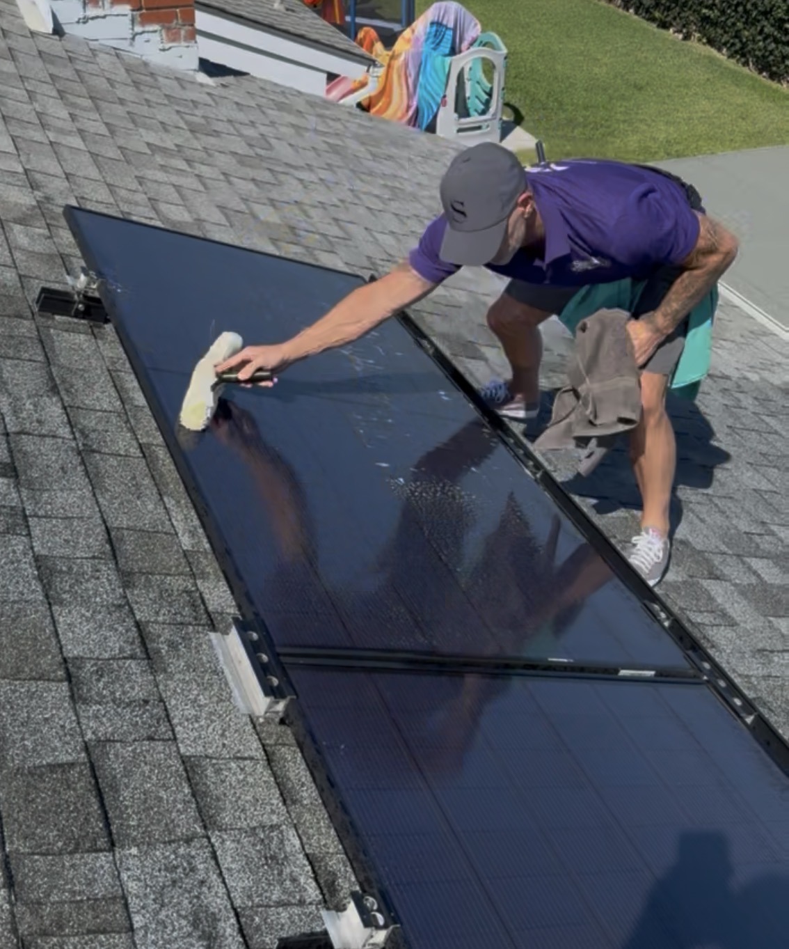 Solar panel cleanig in laguna niguel