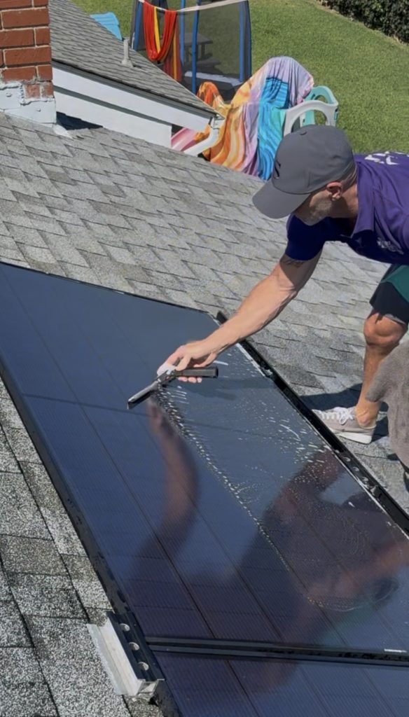 Solar panel cleaning laguna niguel